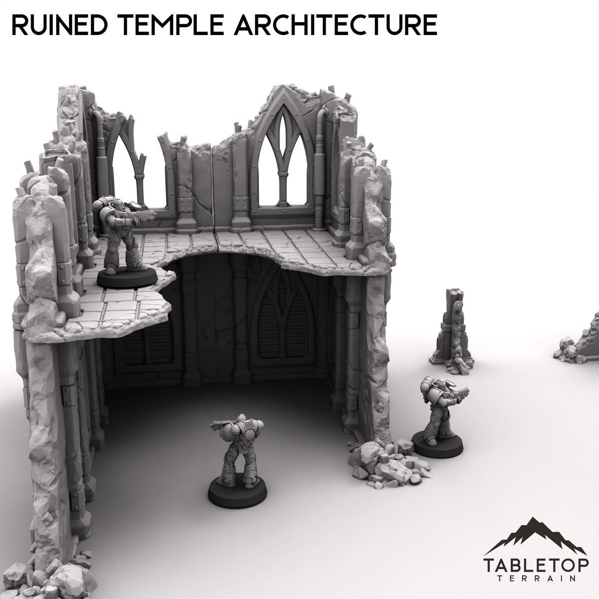 Ruined Temple Architecture