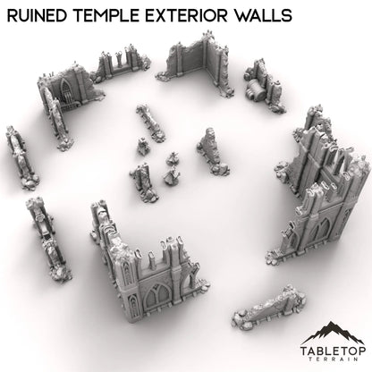 Ruined Temple Exterior Walls