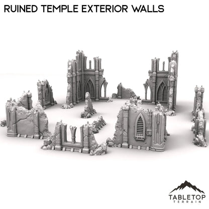 Ruined Temple Exterior Walls