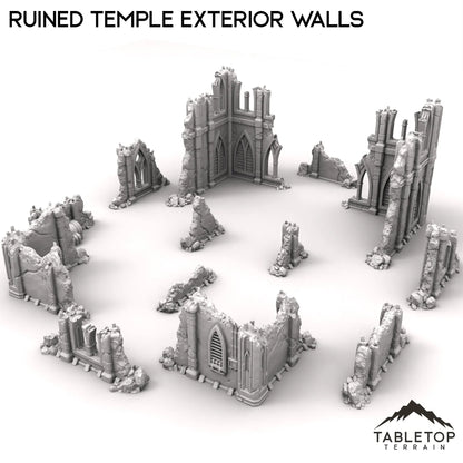 Ruined Temple Exterior Walls