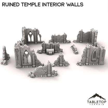 Ruined Temple Interior Walls
