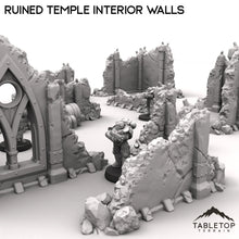 Ruined Temple Interior Walls