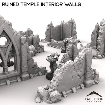 Ruined Temple Interior Walls