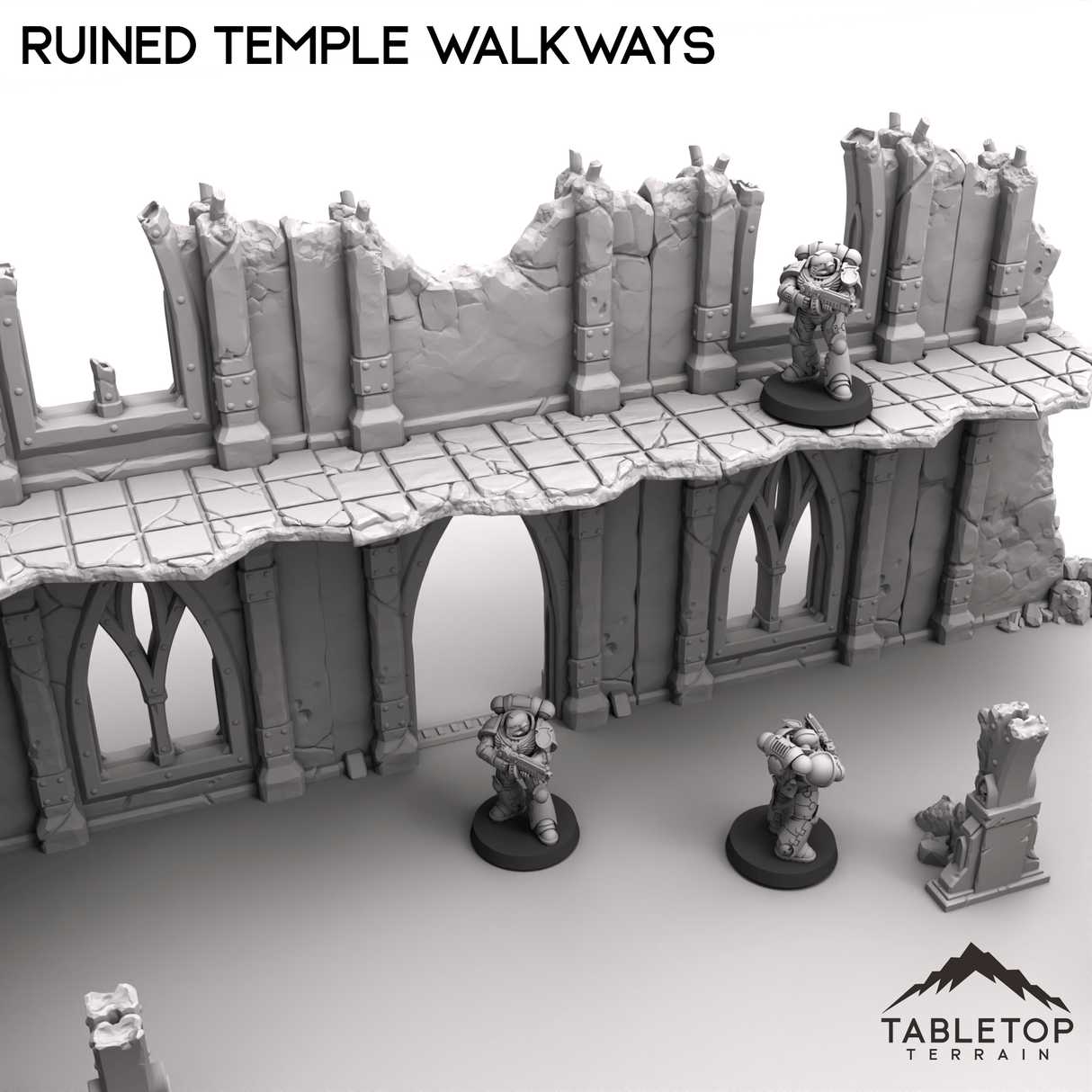 Ruined Temple Walkways