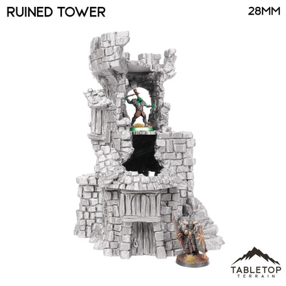 Ruined Tower - Hagglethorn Hollow - Fantasy Ruins