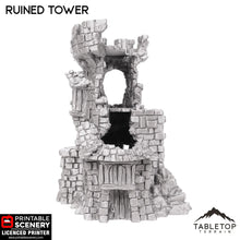 Ruined Tower - Hagglethorn Hollow - Fantasy Ruins