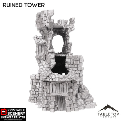 Ruined Tower - Hagglethorn Hollow - Fantasy Ruins