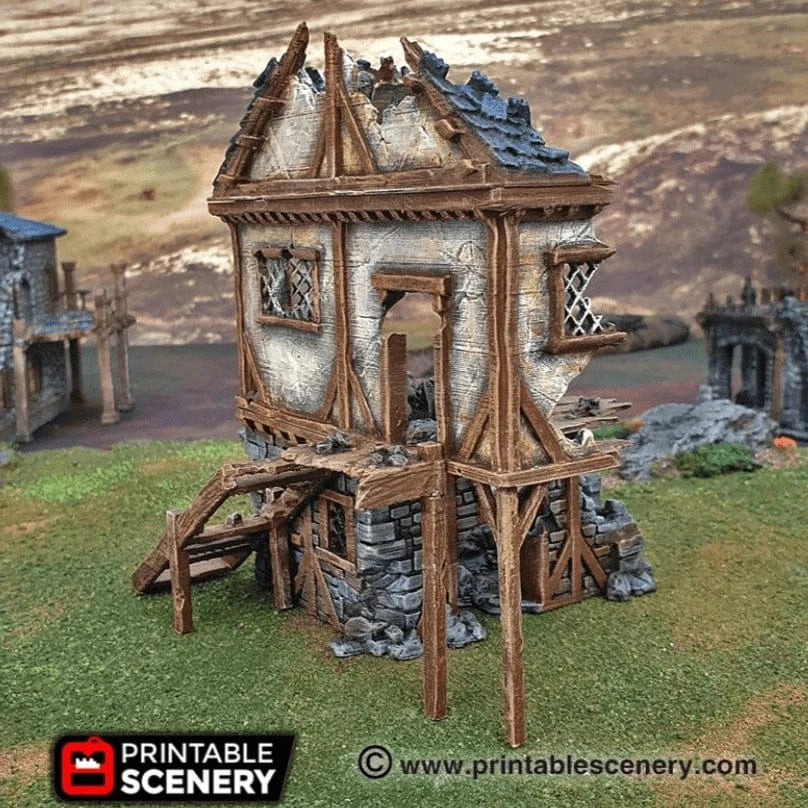 Ruined Townhouse - Fantasy Ruins