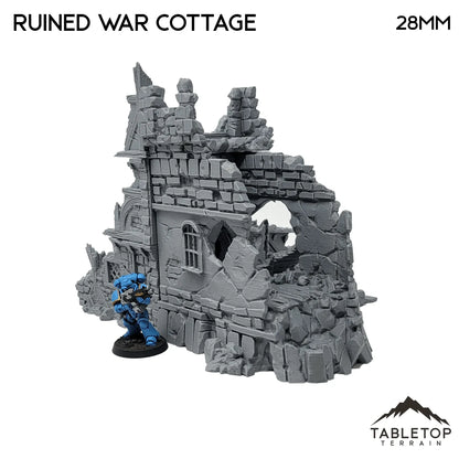 Ruined War Cottage - Fantasy Ruins