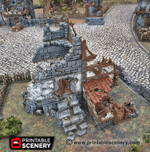 Ruined War Cottage - Fantasy Ruins