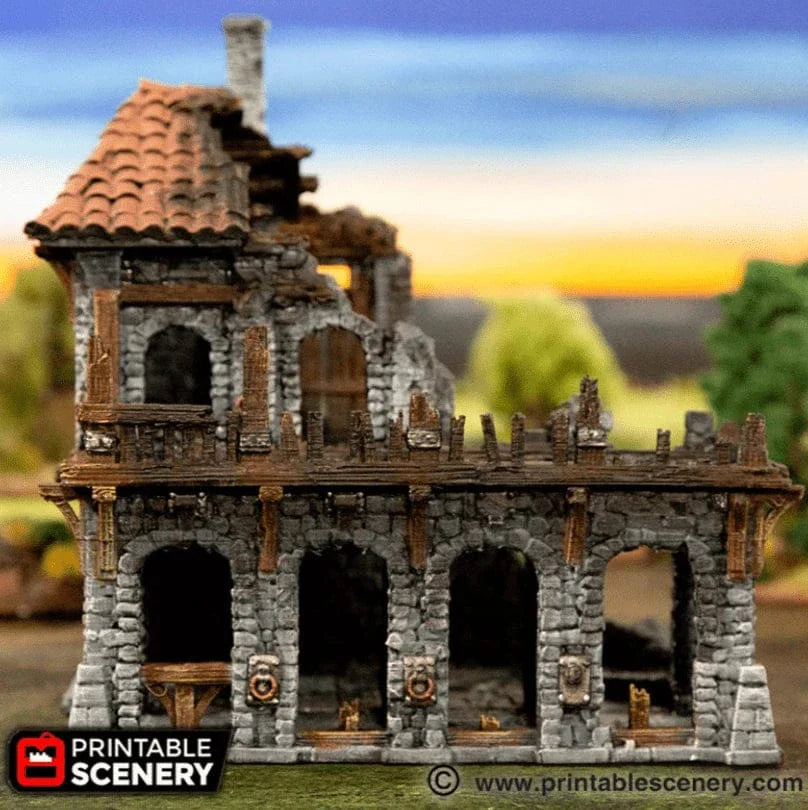 Ruined Warehouse - Fantasy Ruins
