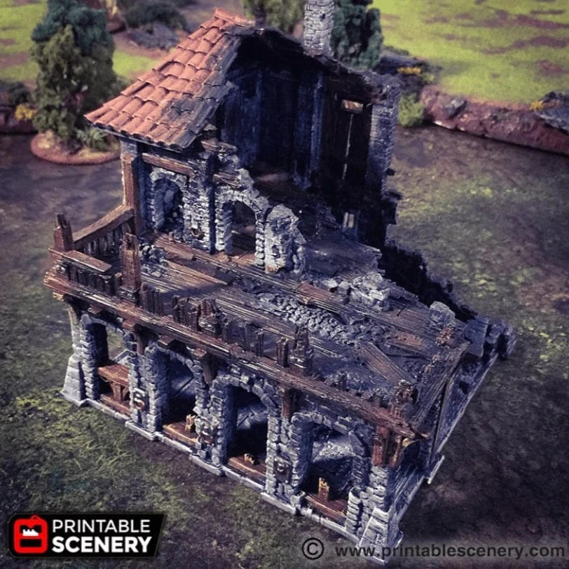 Ruined Warehouse - Fantasy Ruins