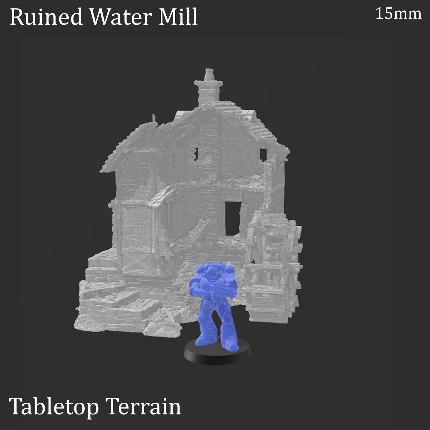 Ruined Watermill - Fantasy Ruins