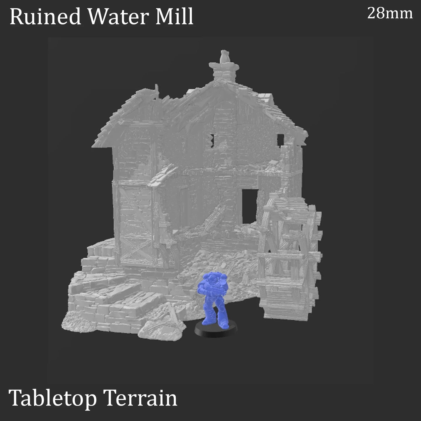 Ruined Watermill - Fantasy Ruins