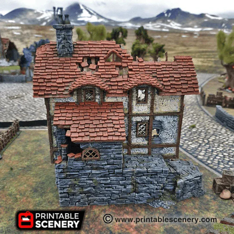 Ruined Watermill - Fantasy Ruins