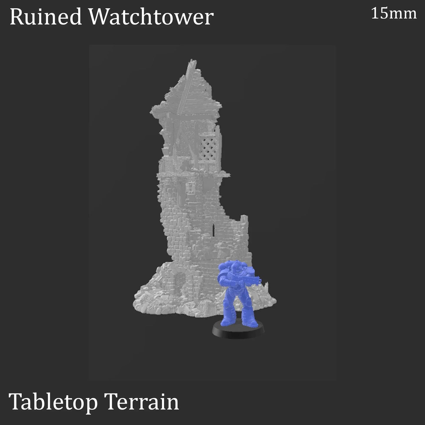 Ruined Winterdale Watchtower - Fantasy Ruins