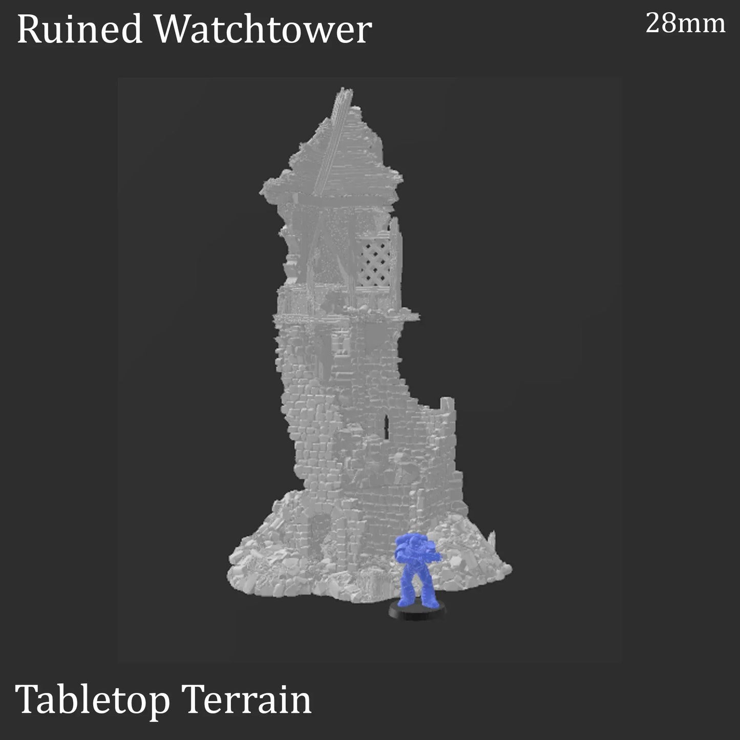 Ruined Winterdale Watchtower - Fantasy Ruins