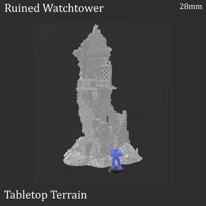 Ruined Winterdale Watchtower - Fantasy Ruins