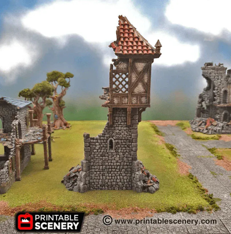 Ruined Winterdale Watchtower - Fantasy Ruins