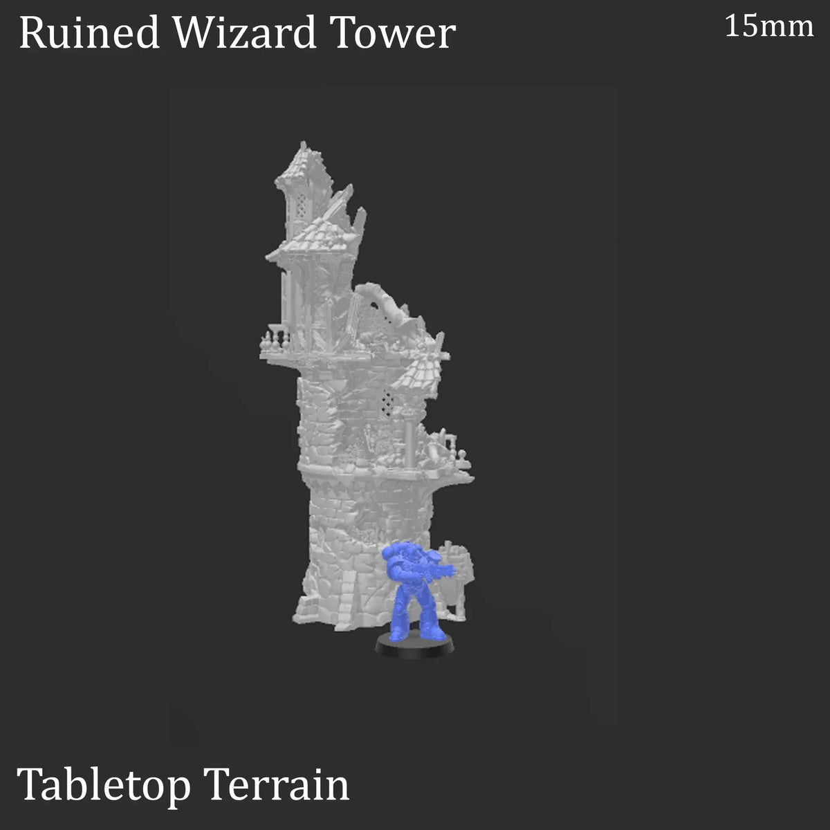 Ruined Wizard Tower - Fantasy Ruins
