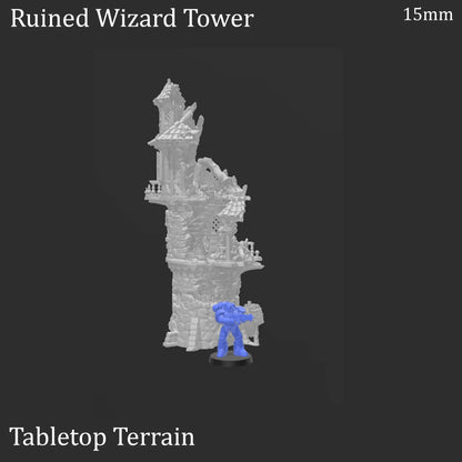 Ruined Wizard Tower - Fantasy Ruins