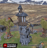 Ruined Wizard Tower - Fantasy Ruins