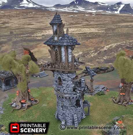 Ruined Wizard Tower - Fantasy Ruins