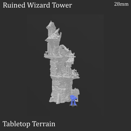 Ruined Wizard Tower - Fantasy Ruins