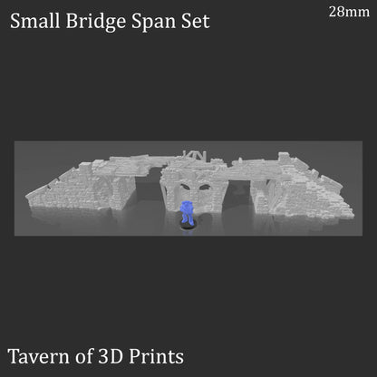 Ruined Bridge Spans - Fantasy Ruins