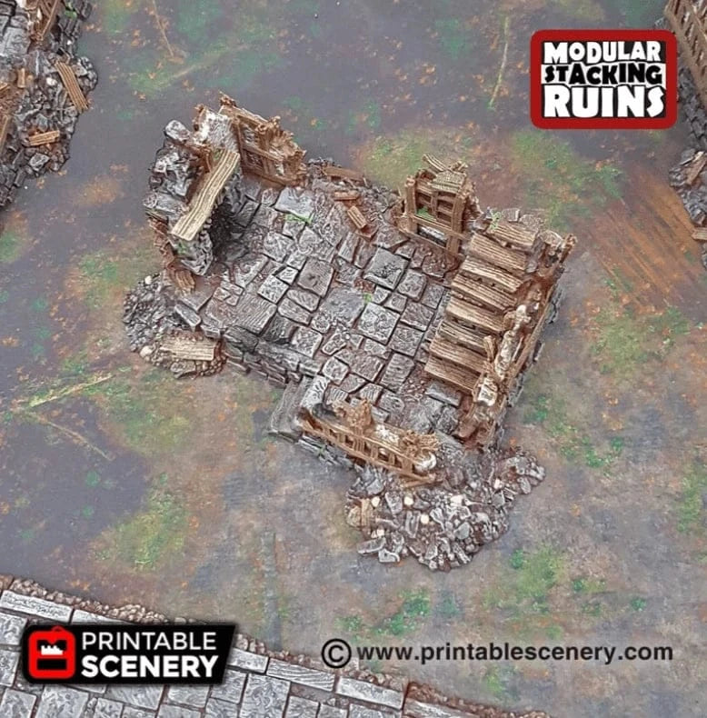 Squatter Townhouse - Fantasy Ruins