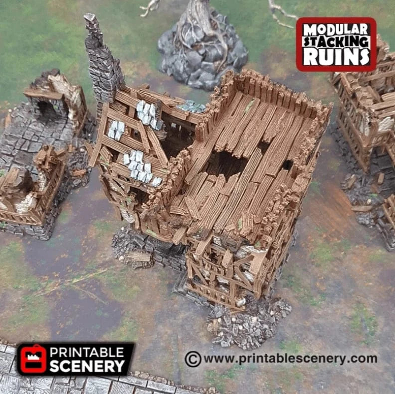 Squatter Townhouse - Fantasy Ruins