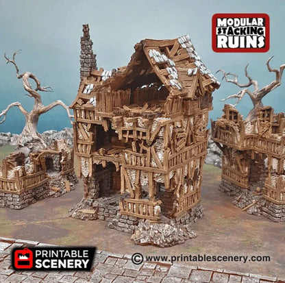 Squatter Townhouse - Fantasy Ruins