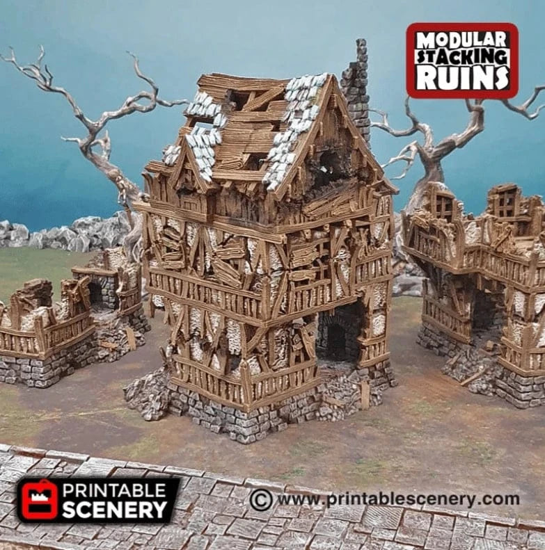 Squatter Townhouse - Fantasy Ruins