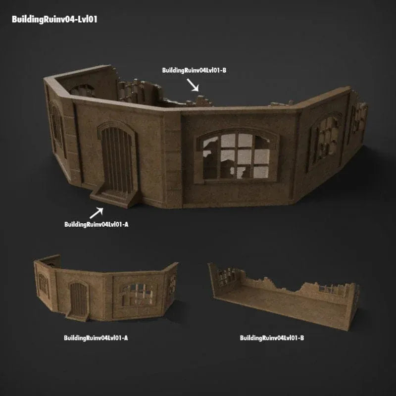 Stalingrad Ruins A - WWII Building