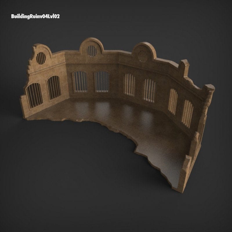 Stalingrad Ruins A - WWII Building