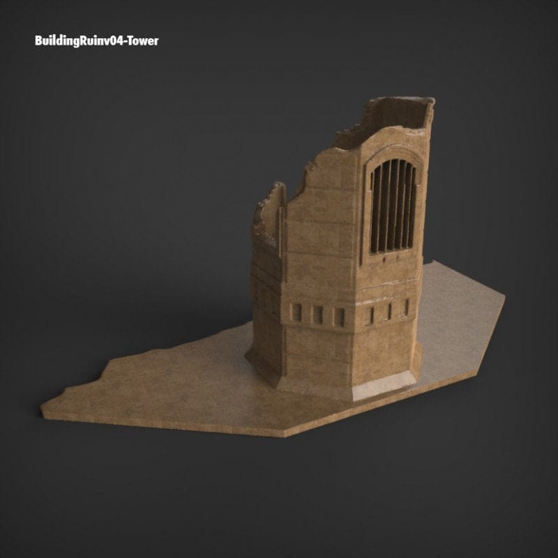 Stalingrad Ruins A - WWII Building