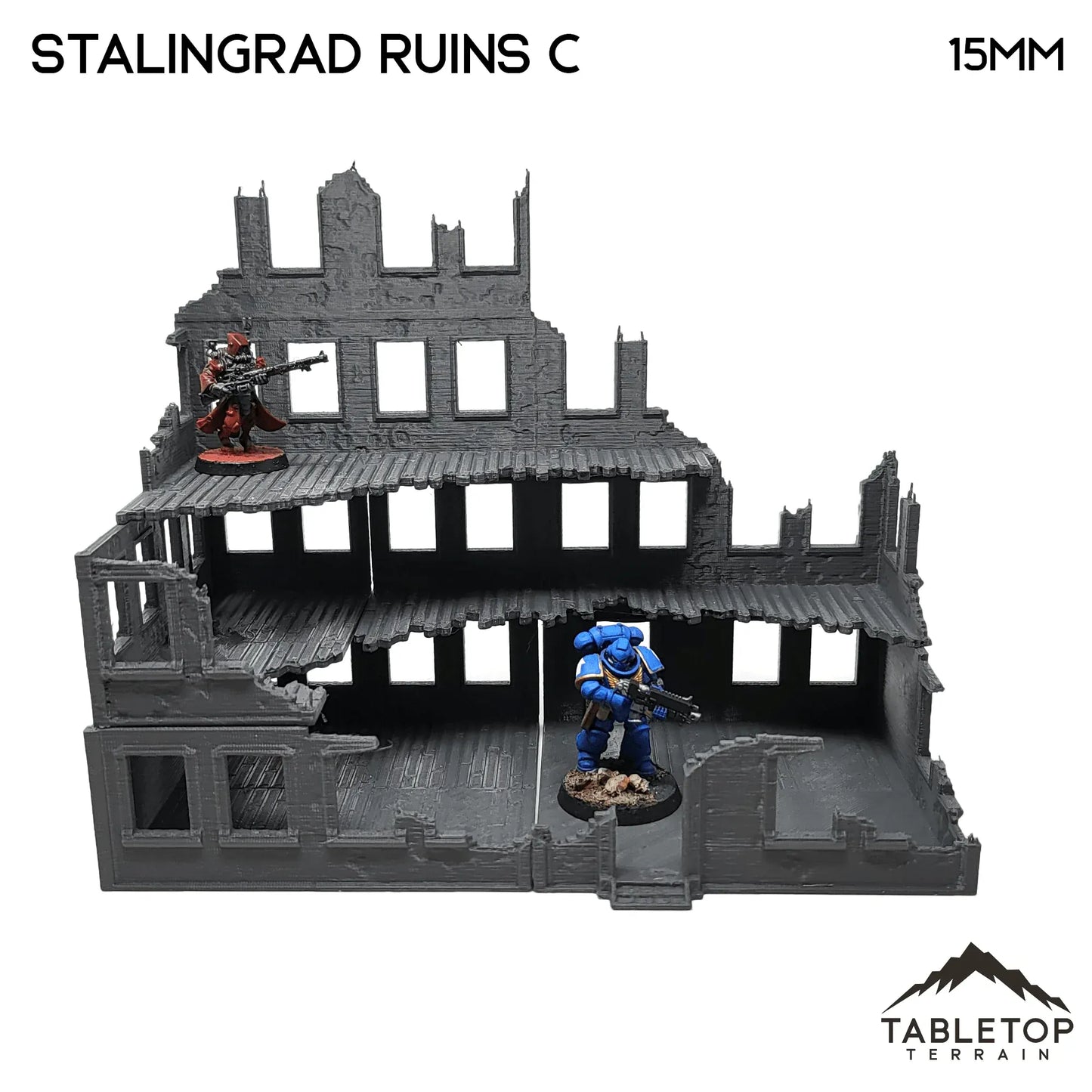 Stalingrad Ruins C - WWII Building