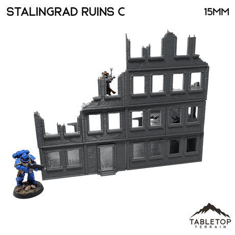 Stalingrad Ruins C - WWII Building