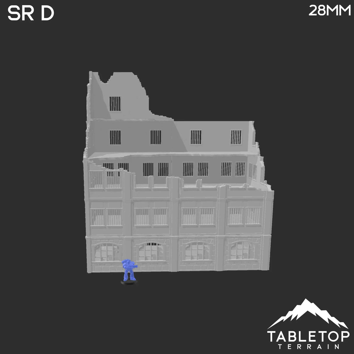 Stalingrad Ruins D - WWII Building