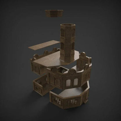 Stalingrad Ruins E - WWII Building