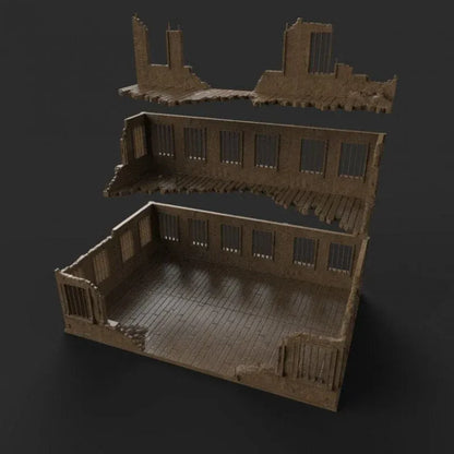 Stalingrad Ruins - WWII Building