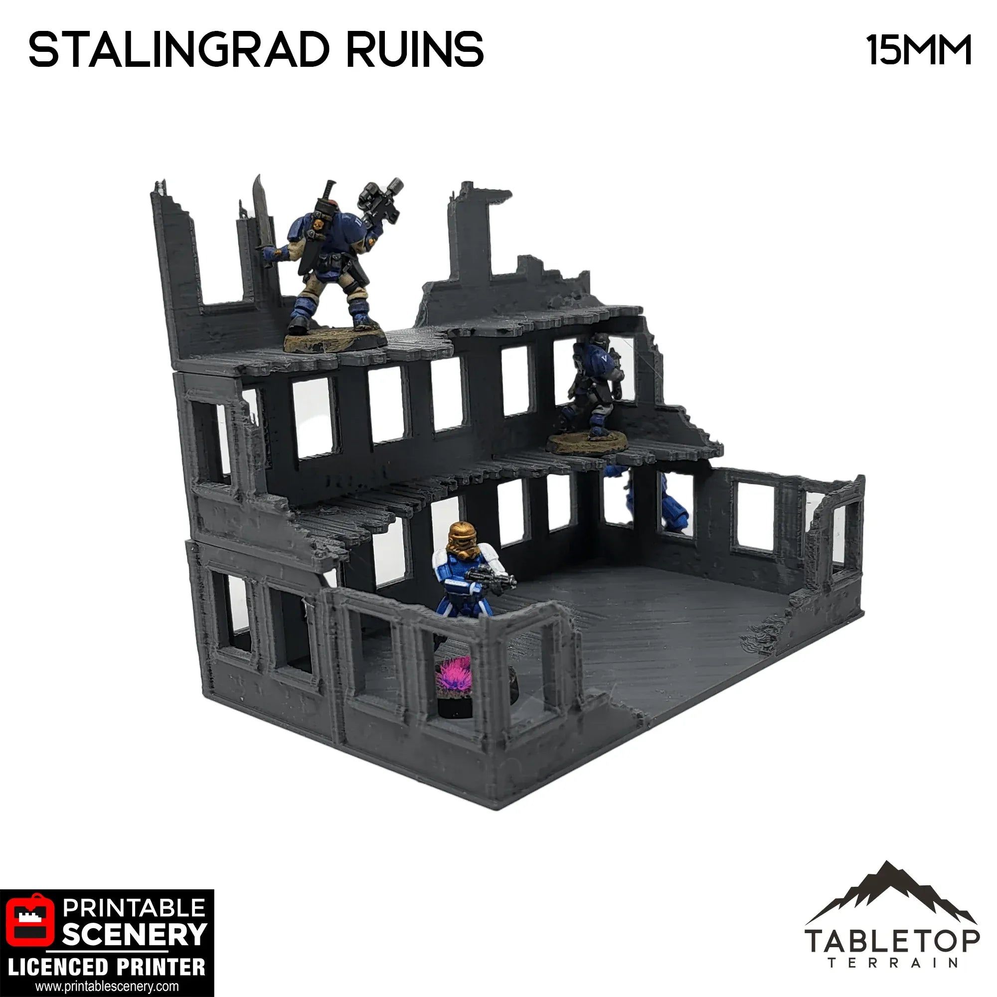Stalingrad Ruins - WWII Building