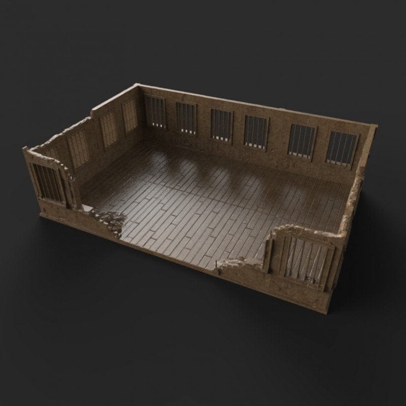 Stalingrad Ruins - WWII Building