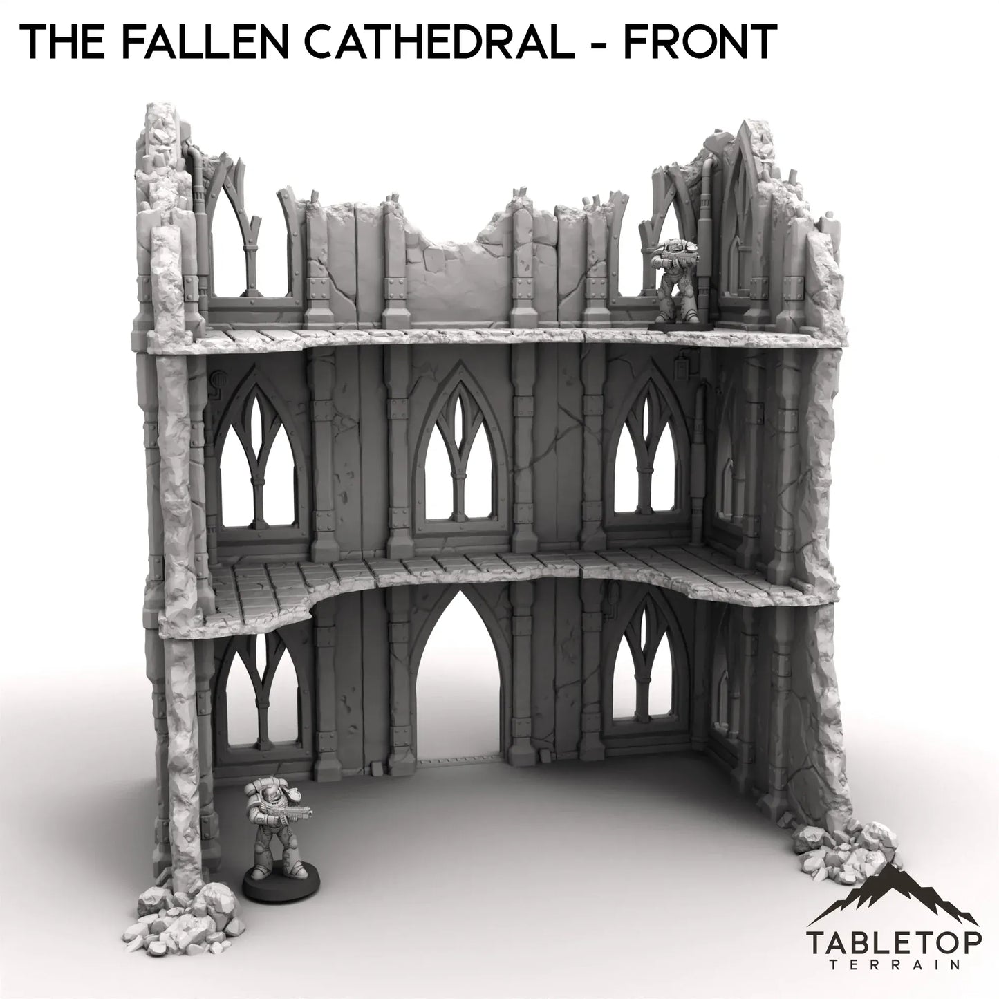 The Fallen Cathedral - Front