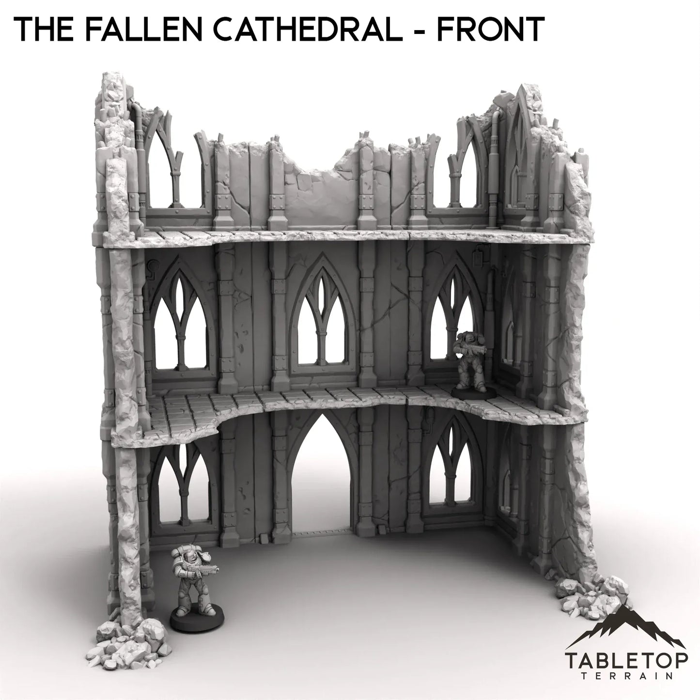 The Fallen Cathedral - Front