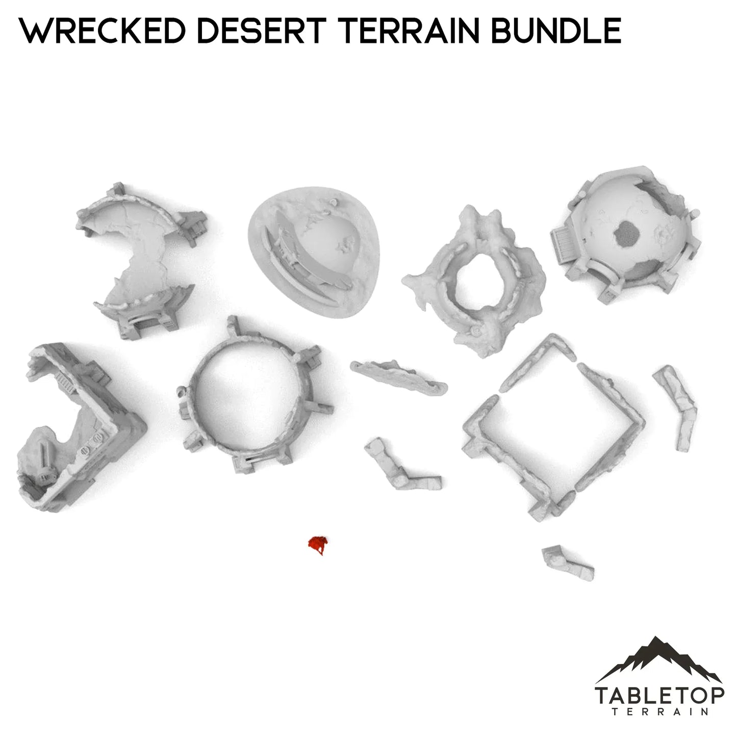 Wrecked Desert Terrain Bundle