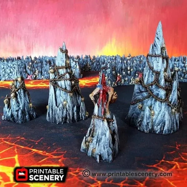 Tormented Scatter - Demon Fantasy Scatter Terrain