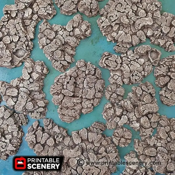 Grotto Floors / Crystal / Shroom - Fantasy Scatter Terrain