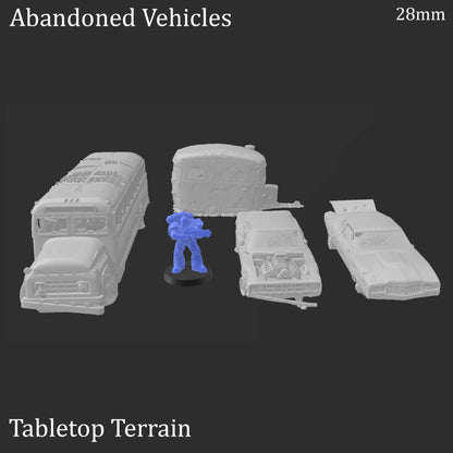 Abandoned Vehicles - Apocalyptic Scatter Terrain