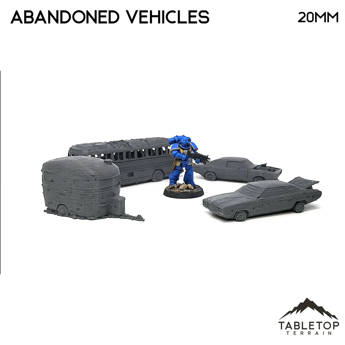 Abandoned Vehicles - Apocalyptic Scatter Terrain